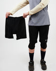 Short + calza mujer MTB negro - Frøens