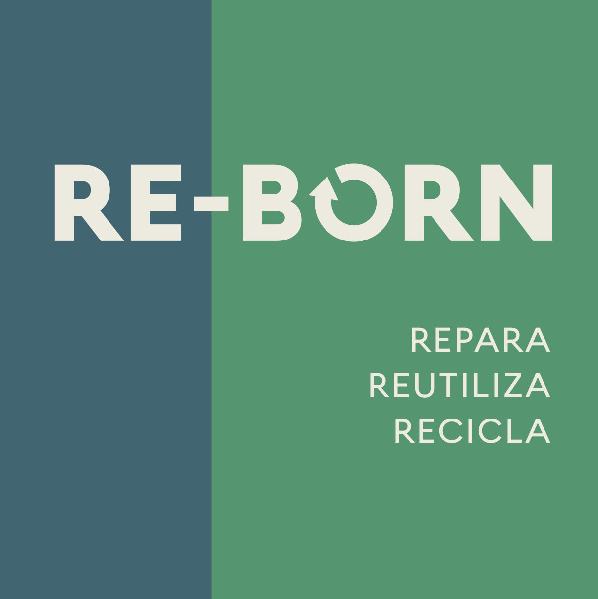 RE-BORN, Repara, Reutiliza, Recicla