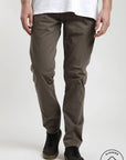 Pantalón hombre Shaper taupe - Algodón orgánico