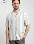 Camisa manga corta Jervis beige