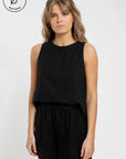 Blusa Caulle negro