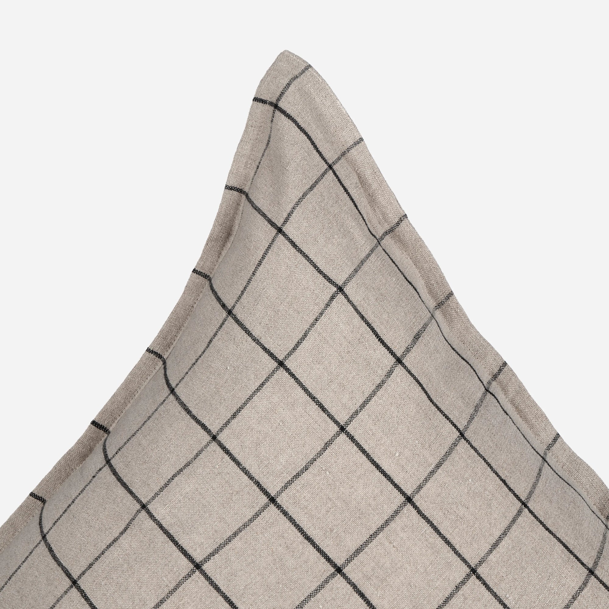 Cojín lino cuadrille 85 x 45 cm Rosen by Froens - Frøens