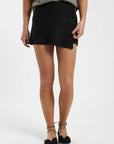 Falda short Sol negro - Lino - Frøens
