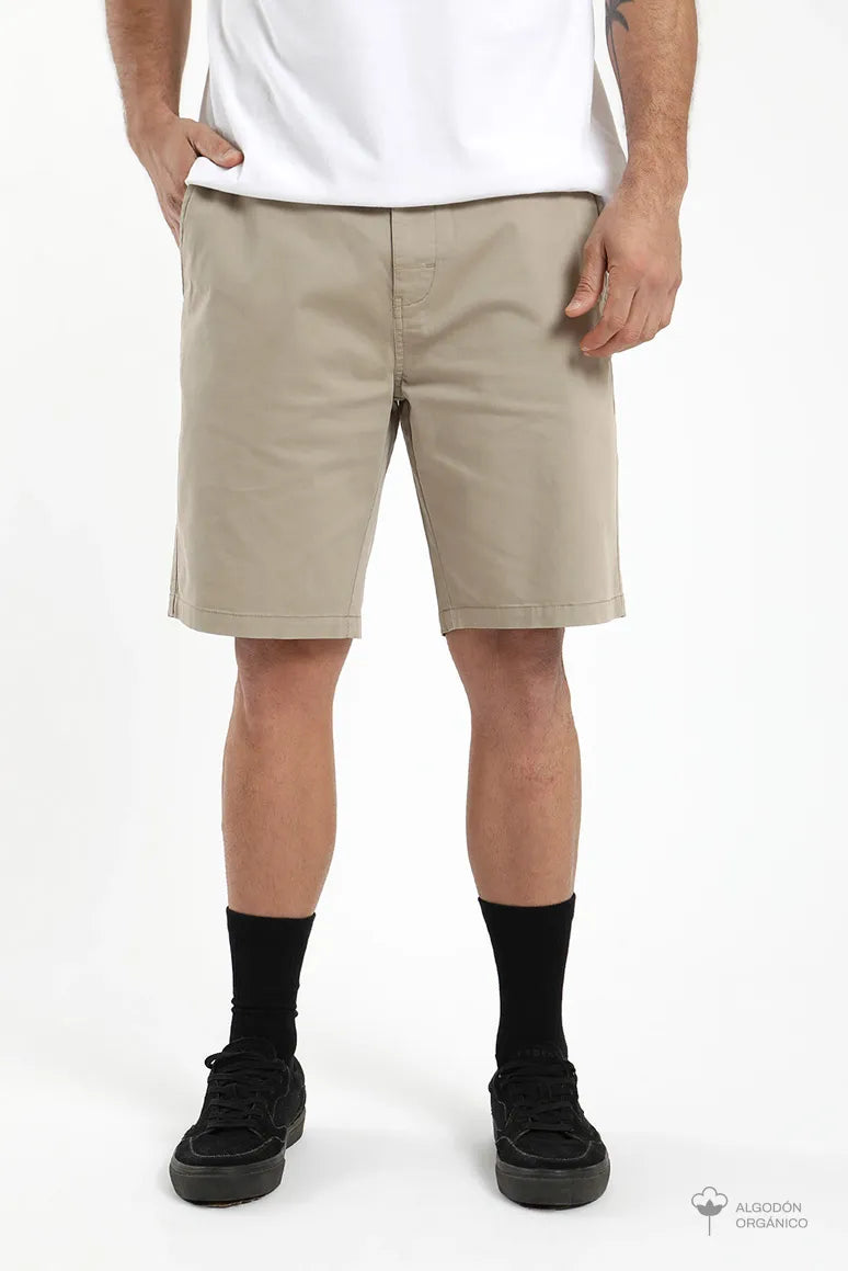 Short hombre Classic beige - Algodón orgánico - Frøens