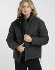 Chaqueta mujer Mila grafito - Lana