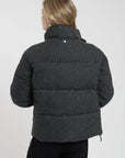 Chaqueta mujer Mila grafito - Lana