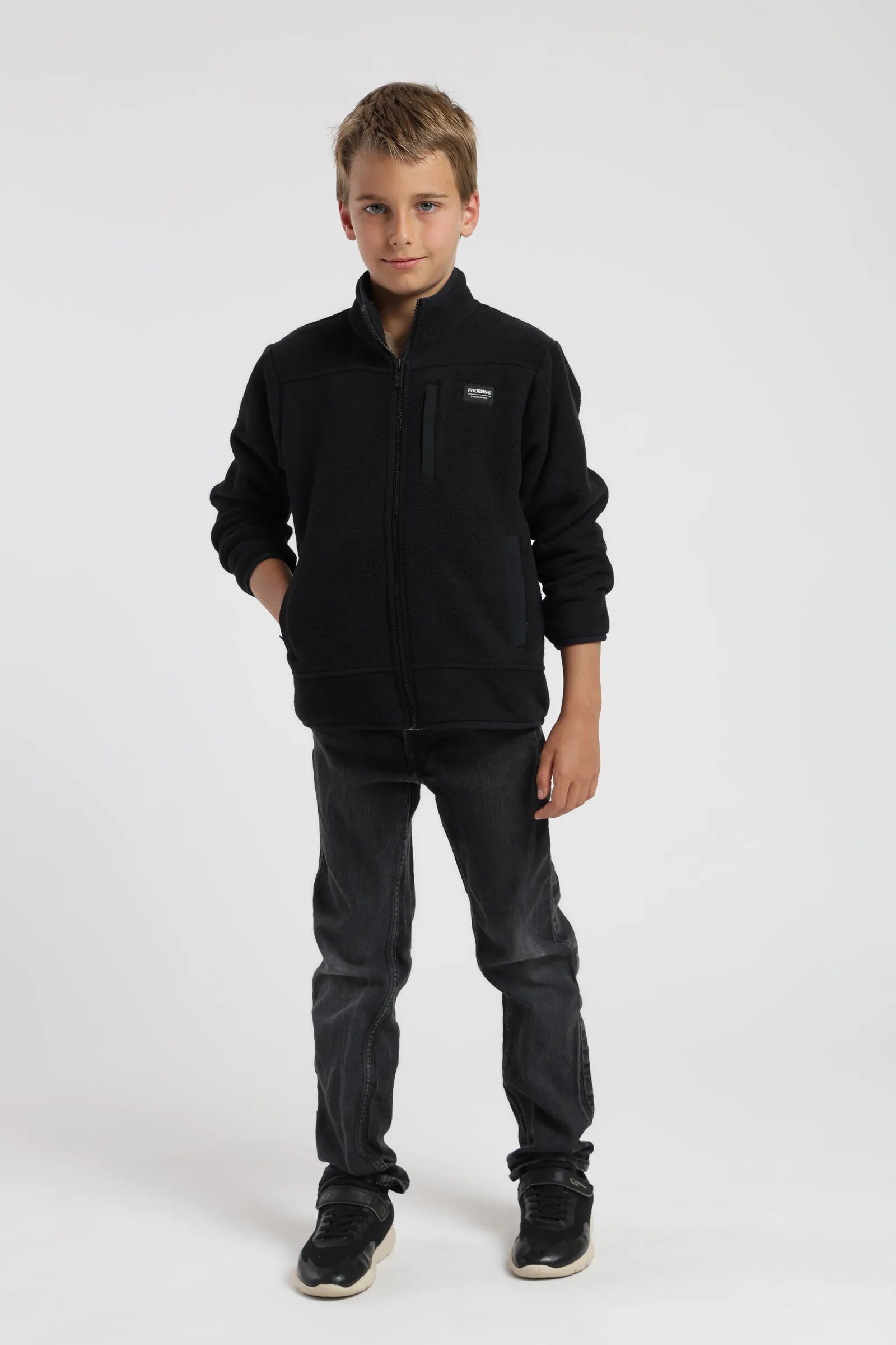 Polar kids San Pedro negro - Poliéster reciclado