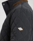 Label - Chaqueta hombre Quilted negro