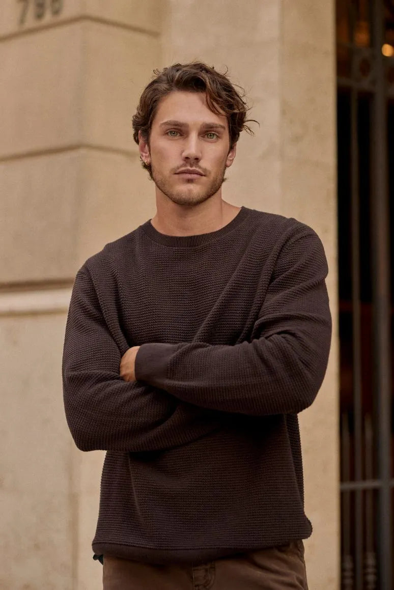 Chaleco hombre Maullín café - Frøens