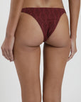 Bikini bottom Porto terracota - Poliéster reciclado