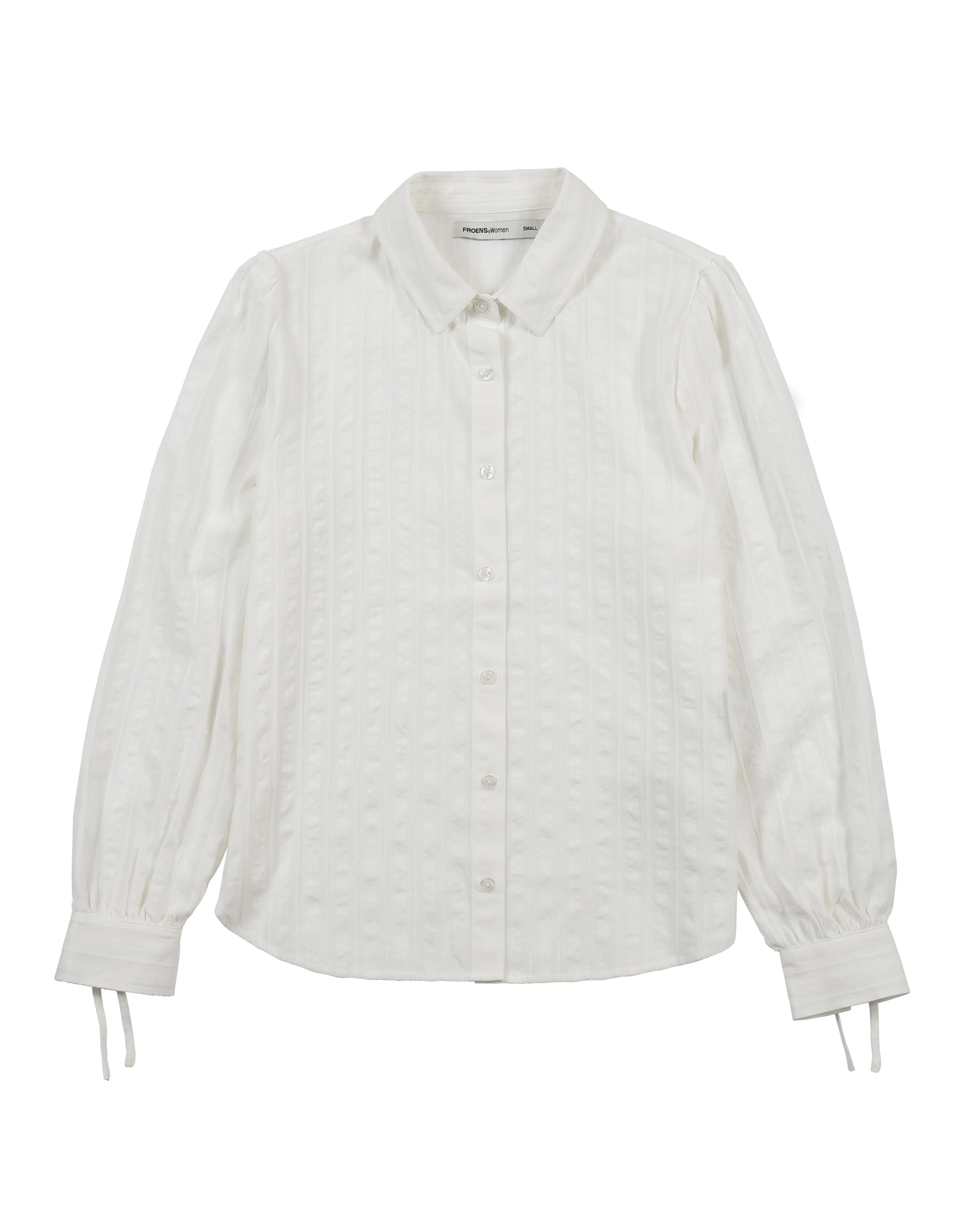 Blusa manga larga Poppy blanco