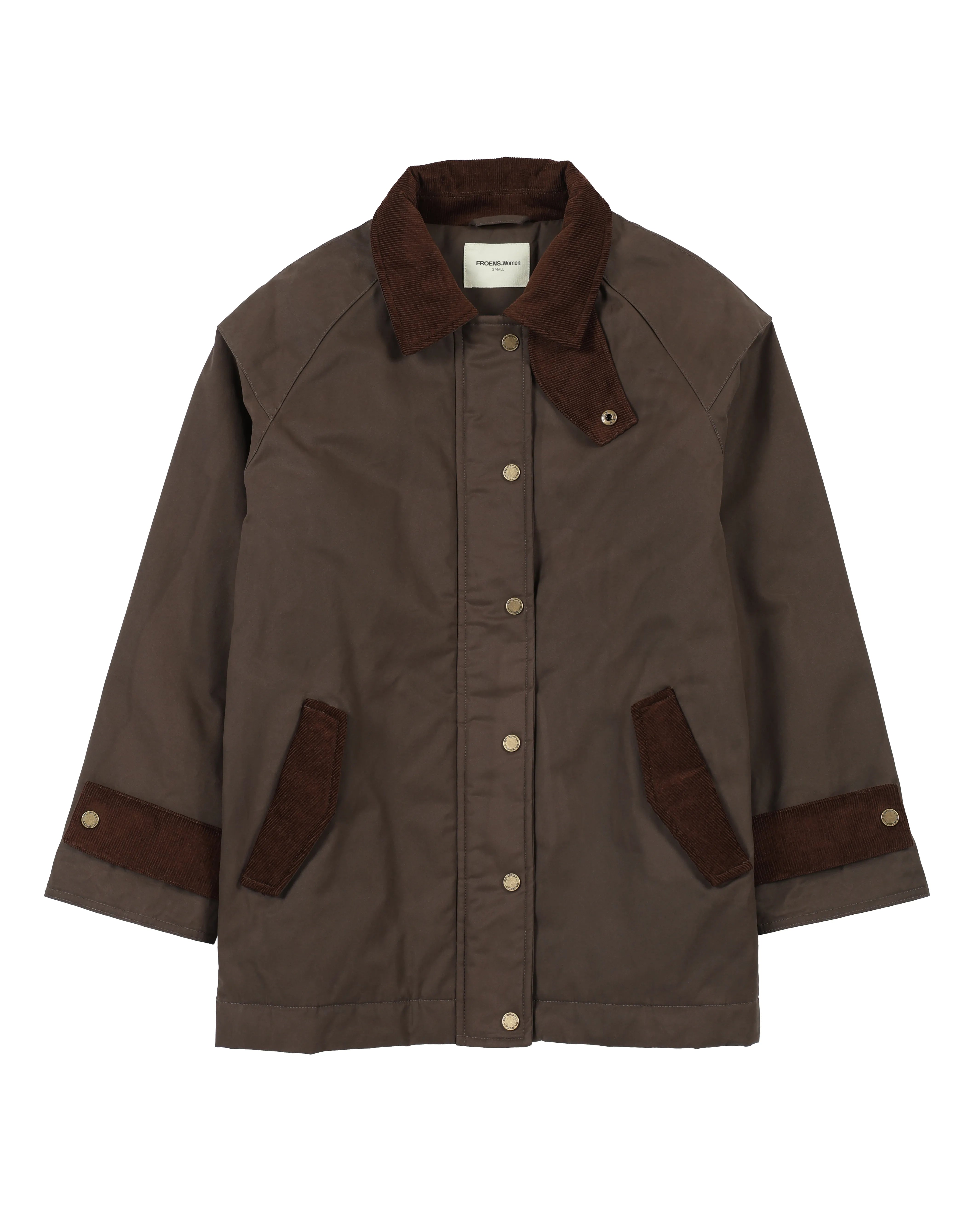 Chaqueta mujer Wax café