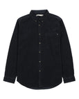 Camisa manga larga Corduroy azul