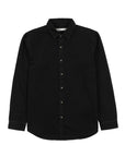 Camisa manga larga Denim negro