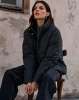Chaqueta mujer Mila grafito - Lana