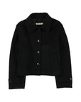 Chaqueta lana mujer Vera negro - Lana