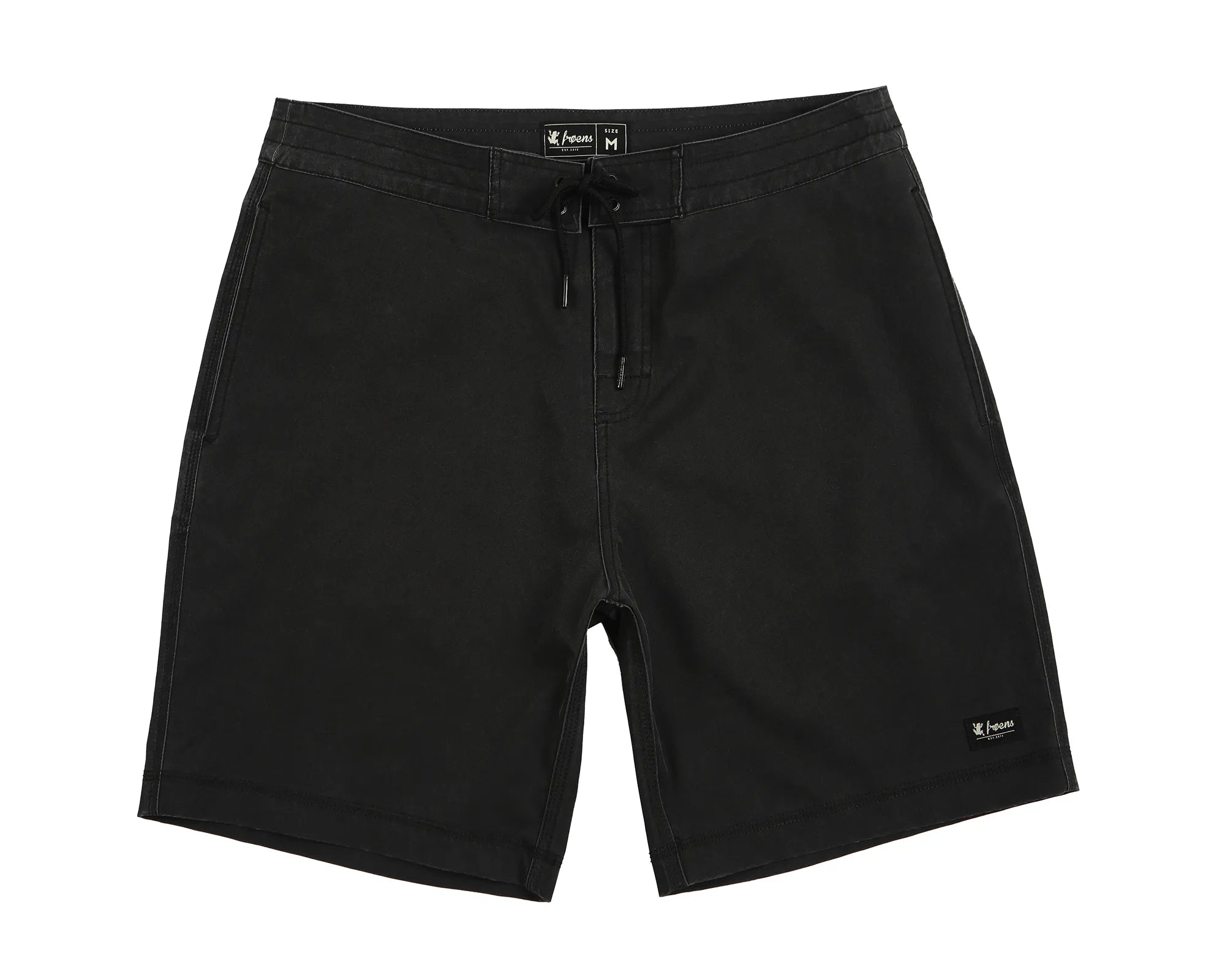 Traje de Baño hombre Surf Lavado negro - Poliéster reciclado