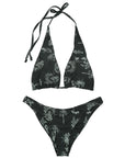 Bikini top Pipa verde - Poliéster reciclado