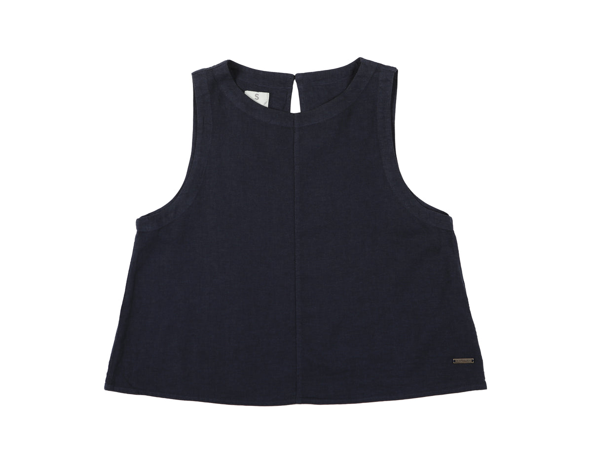 Blusa Caulle azul - Lino