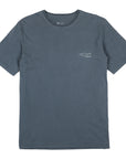 Polera manga corta hombre Pez azul