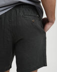 Short hombre Lino grafito - Frøens