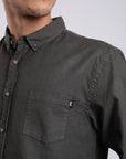 Camisa manga larga Basic grafito - Algodón orgánico