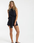 Short mujer Bahía azul - Lino - Frøens