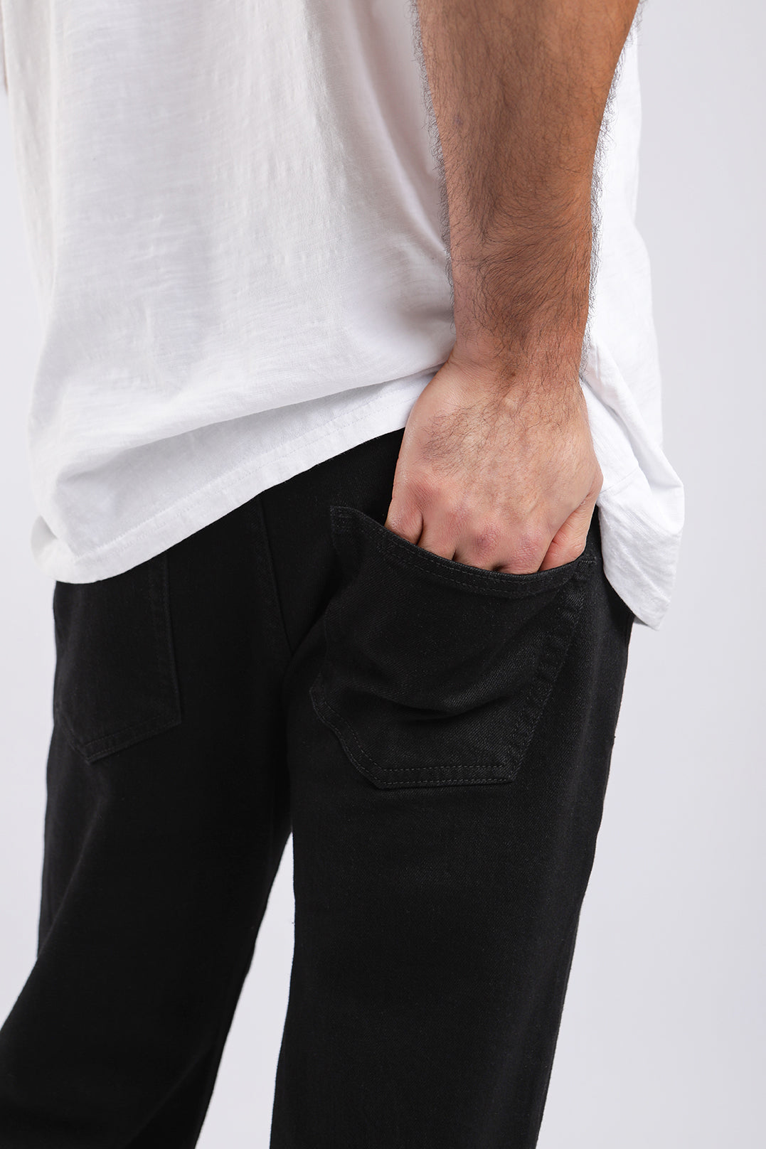 Jeans hombre negro - Algodón orgánico