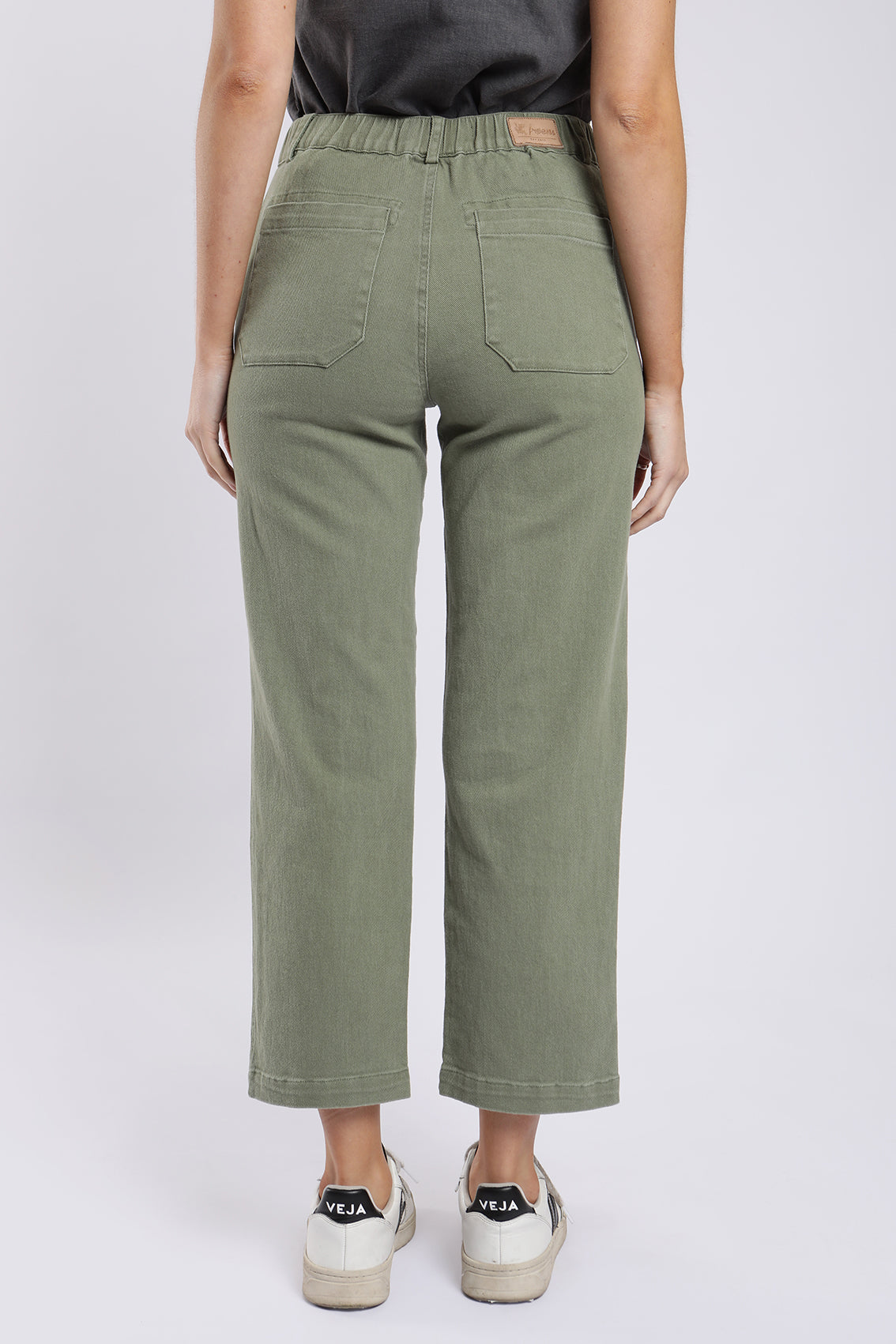 Pantalón mujer Cuarzo verde- Algodón orgánico