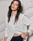 Blusa manga larga Poppy blanco
