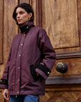 Chaqueta mujer Wax burdeo