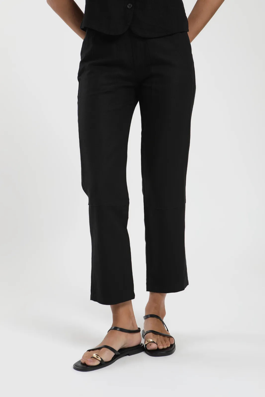 Pantalón mujer Iris negro - 34