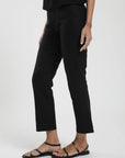 Pantalón mujer Iris negro - Lino