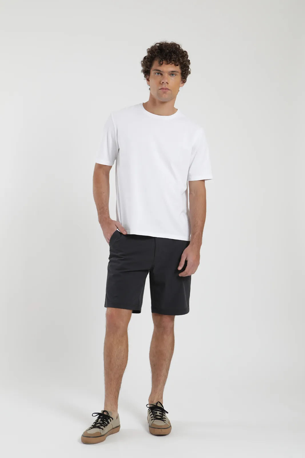 Short hombre performance marino