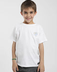Polera manga corta kids Cactus blanco - Algodón orgánico