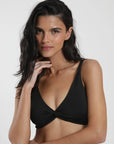 Bikini top Praia negro - Poliéster reciclado