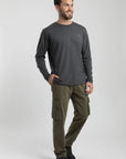 Pantalón hombre Cargo verde