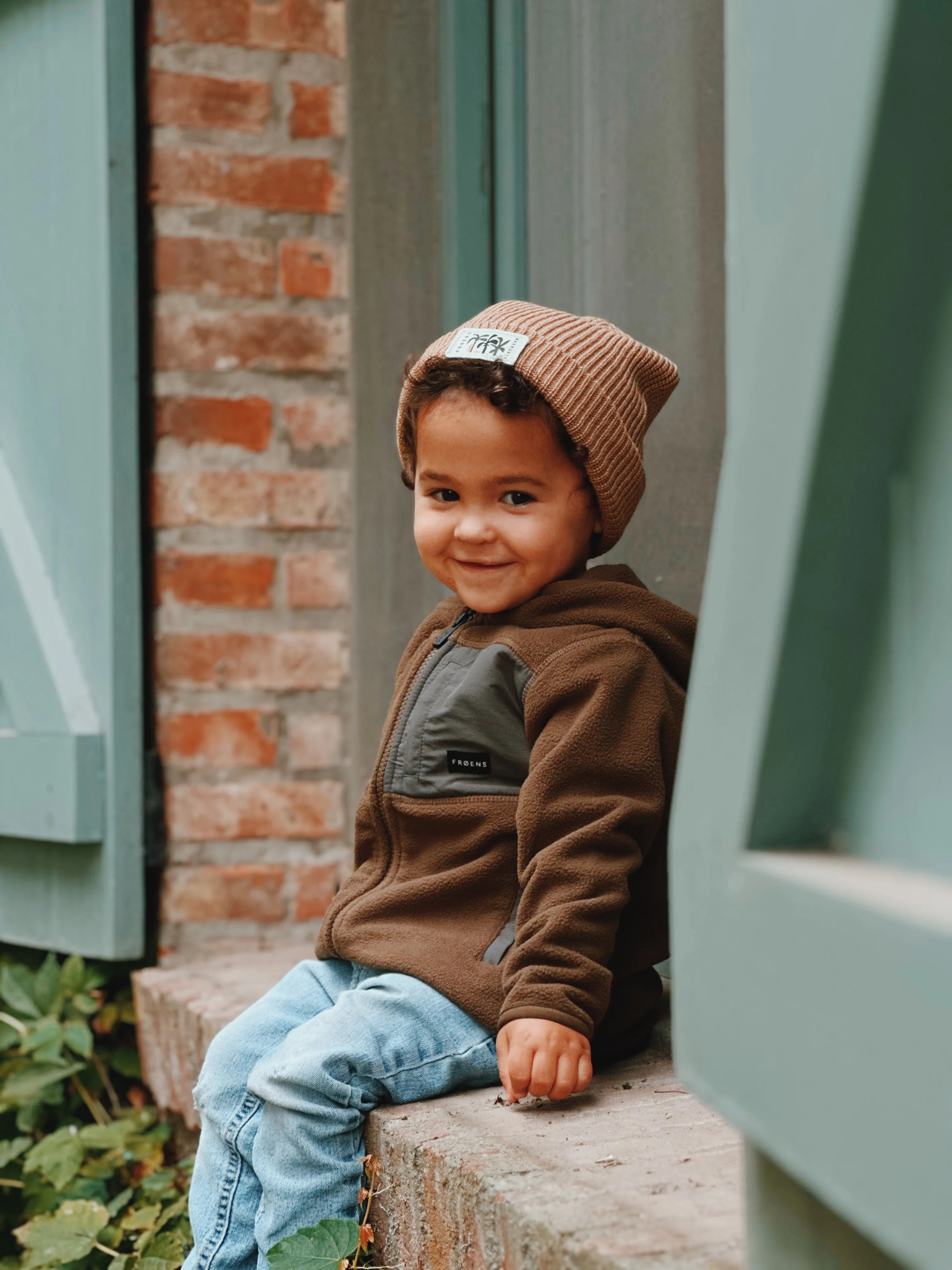 Polar kids Ralun café - Poliéster reciclado - Frøens