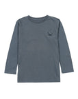 Polera manga larga kids Rana azul