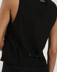 Vest Sándalo negro - Lino - Frøens