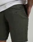 Short hombre Ellis olivo - Lino - Frøens
