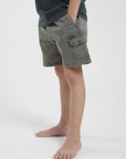 Short kids Travel olivo - Algodón orgánico - Frøens