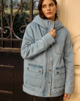 Chaqueta mujer Niebla azul - Frøens