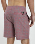 Traje de Baño hombre Surf Bird burdeo - Poliéster reciclado - Frøens