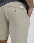 Short hombre Ellis beige - Lino - Frøens