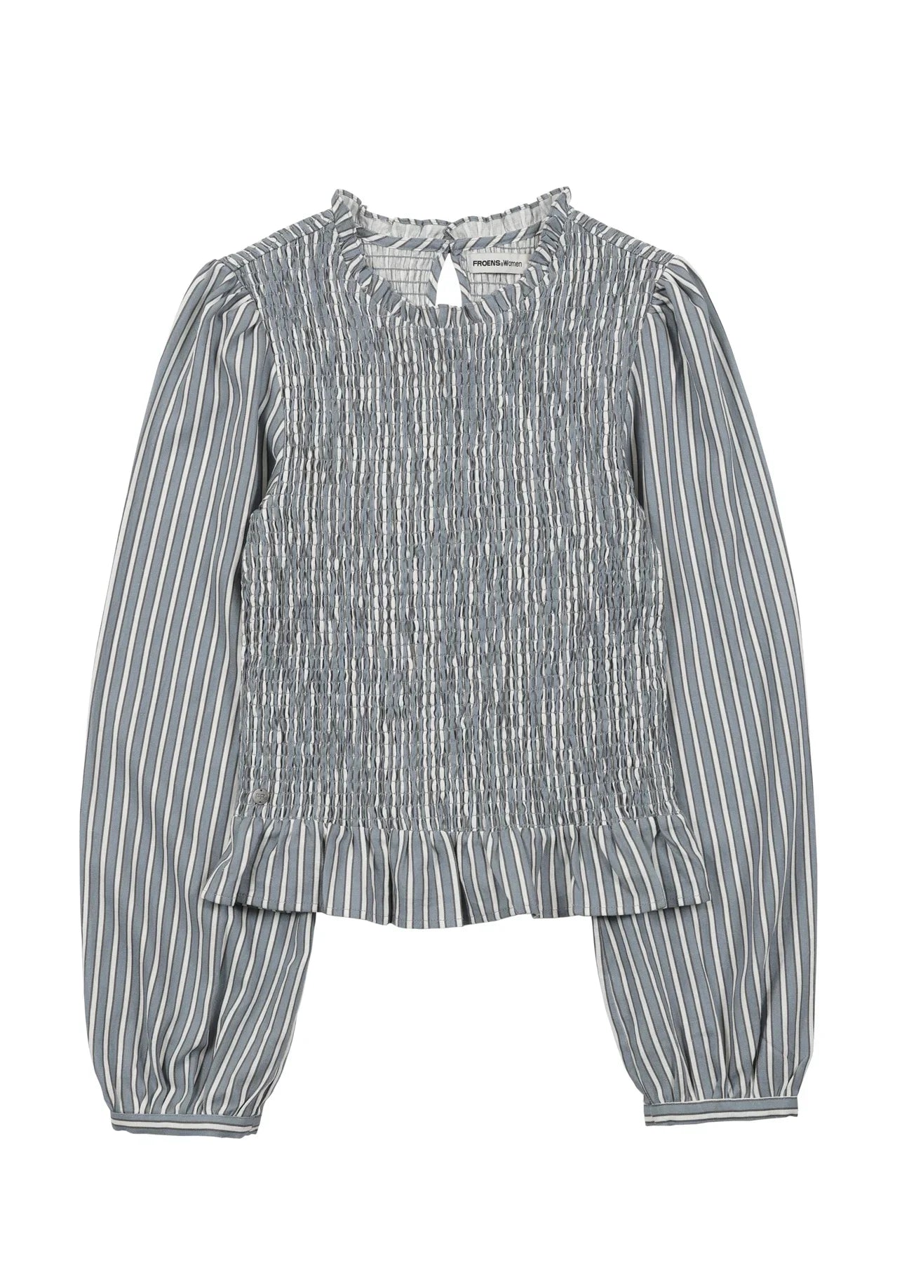 Blusa manga larga Bee rayas gris Froens