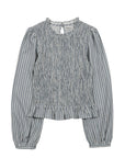 Blusa manga larga Bee rayas gris Froens
