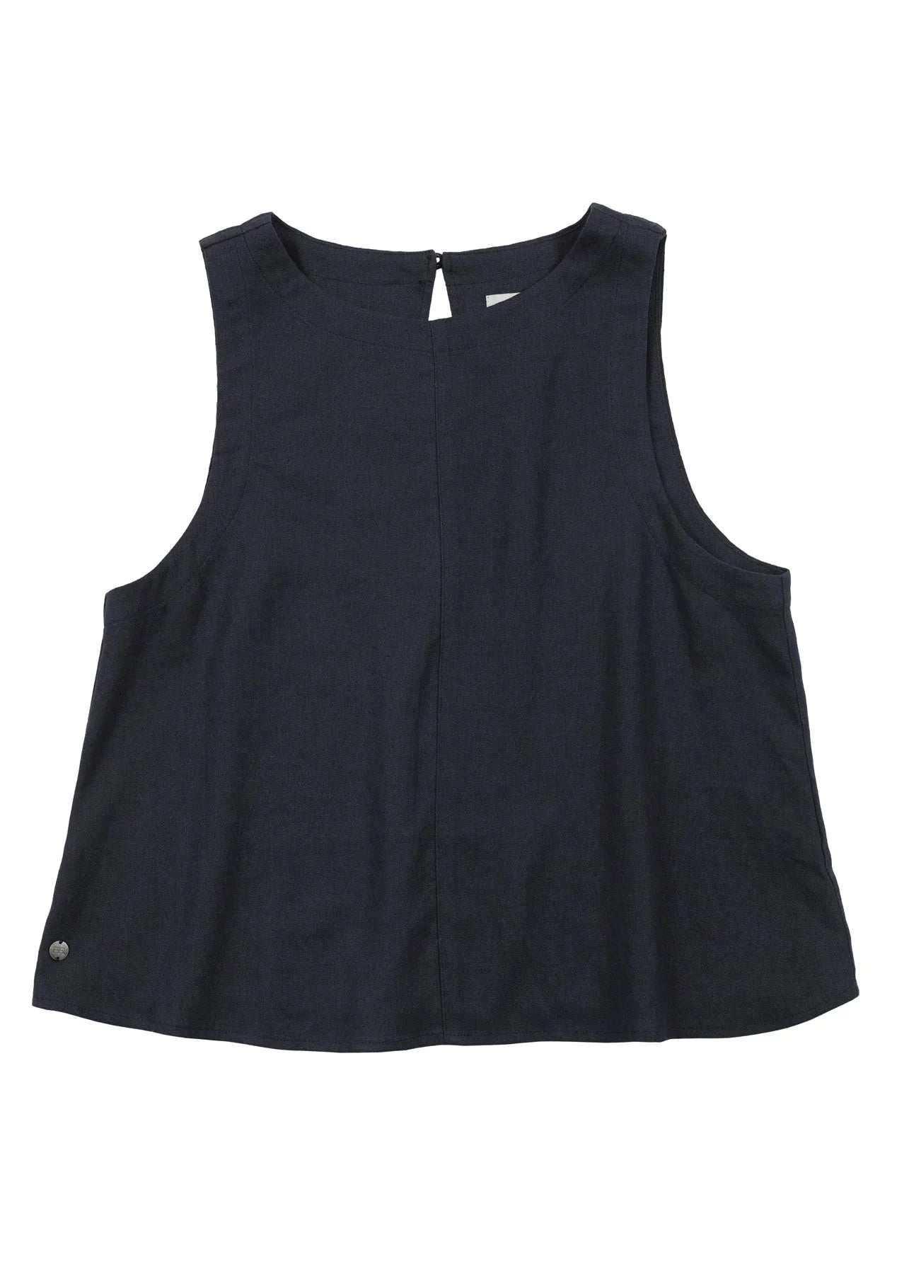 Blusa sin mangas Caulle azul Froens