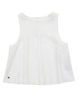 Blusa sin mangas Caulle blanco Froens