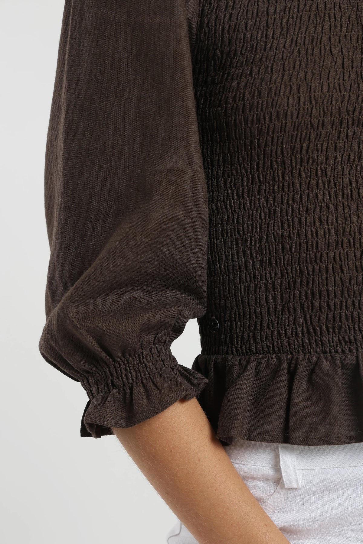 Blusa lira café Froens